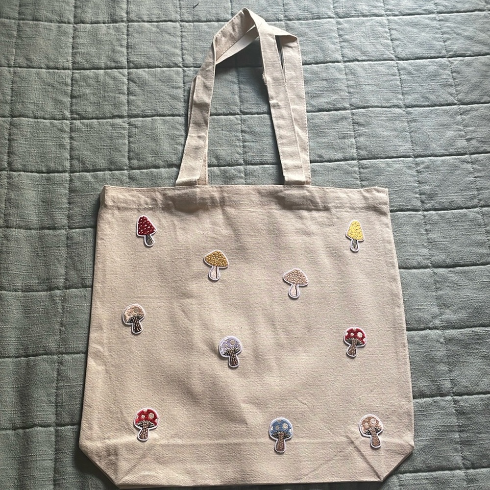 Viral Mushroom Tote Bag
